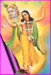 Mahabhav relishing Rasaraj, or is it Mahabhav relishing Rasaraj?