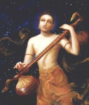 narad11 Narad Muni out to ascertain the best recepient of kripa