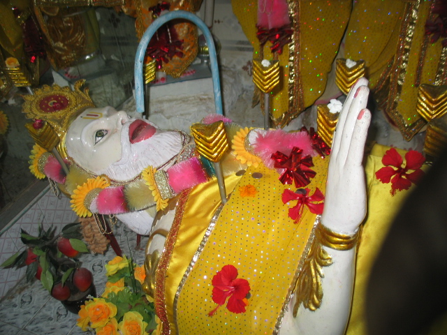 Pitamaha Bhishma on arrow bed